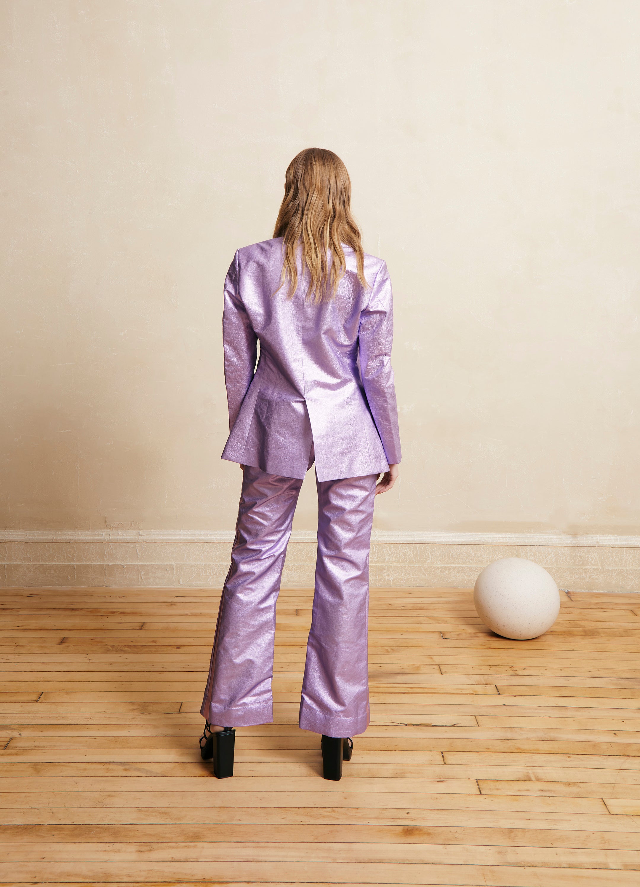 Lilac Metallic Jacket