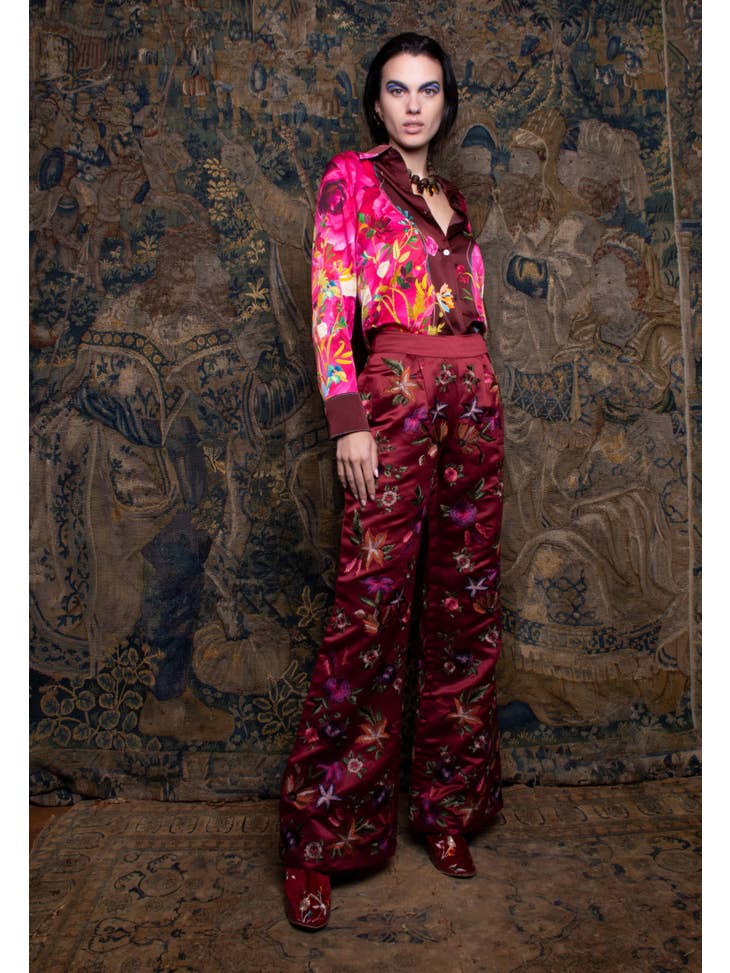 Zohra Embroidered Pant